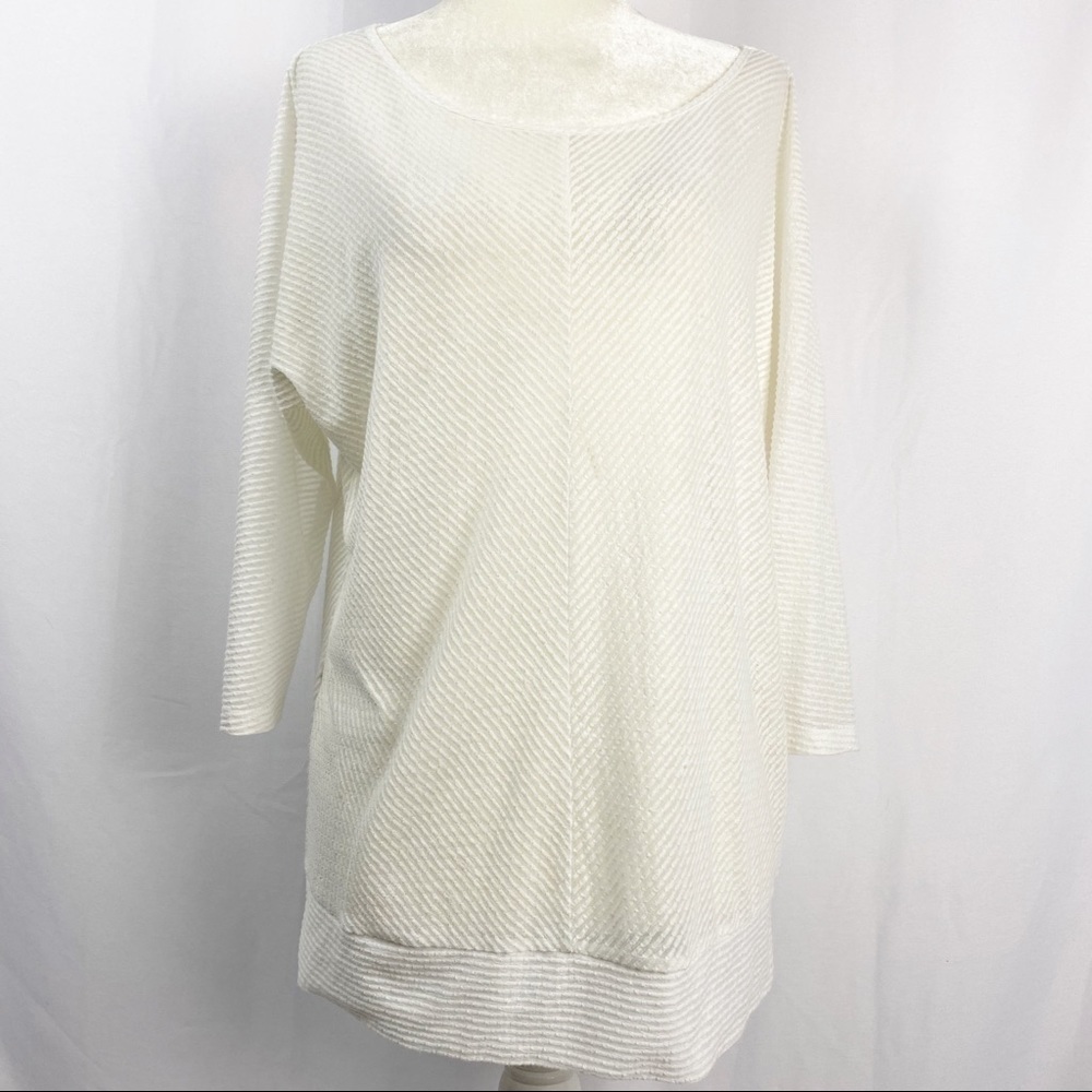 LOFT Thin Sweater Top 3/4 Sleeve Pullover Women's